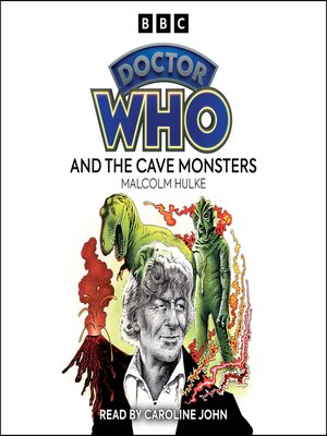 cover image of Doctor Who and the Cave Monsters